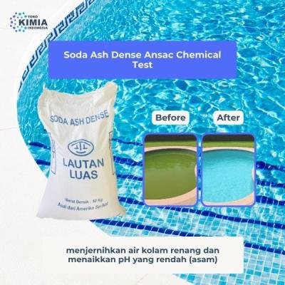 Soda Ash Dense Ansac Chemical Test Pidie Jaya 50KG